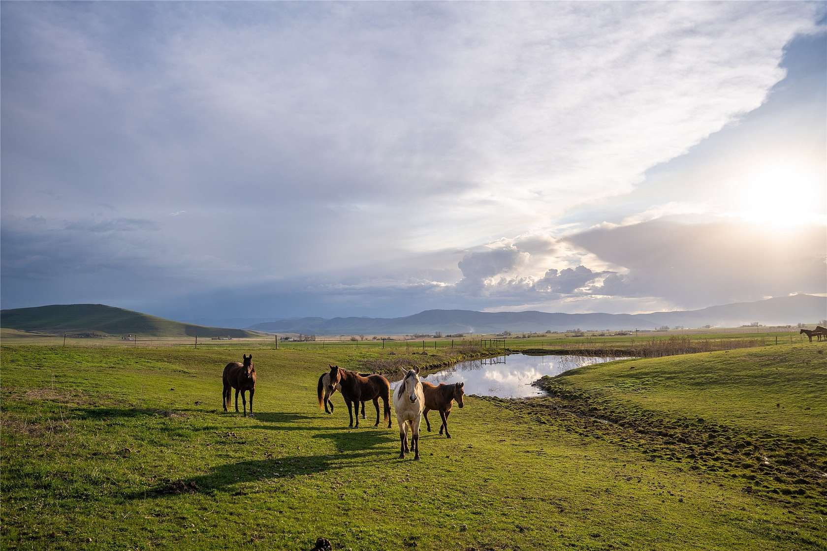 80.5 Acres of Agricultural Land with Home for Sale in Polson, Montana