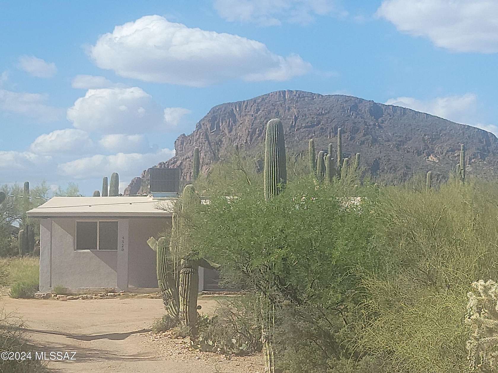 5 Acres of Residential Land with Home for Sale in Tucson, Arizona