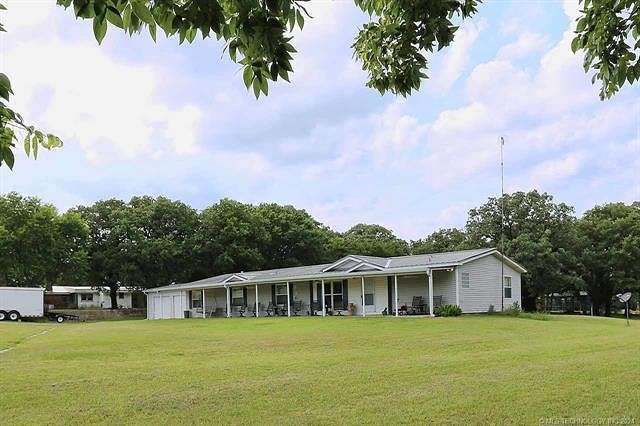 3.1 Acres of Residential Land with Home for Sale in Marietta, Oklahoma