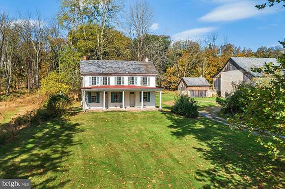 15.2 Acres of Land with Home for Sale in Solebury, Pennsylvania