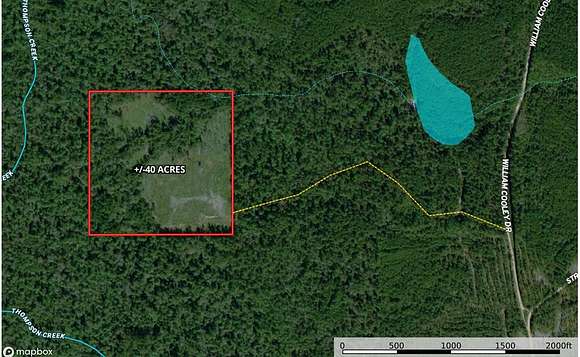 40 Acres of Recreational Land for Sale in Waynesboro, Mississippi