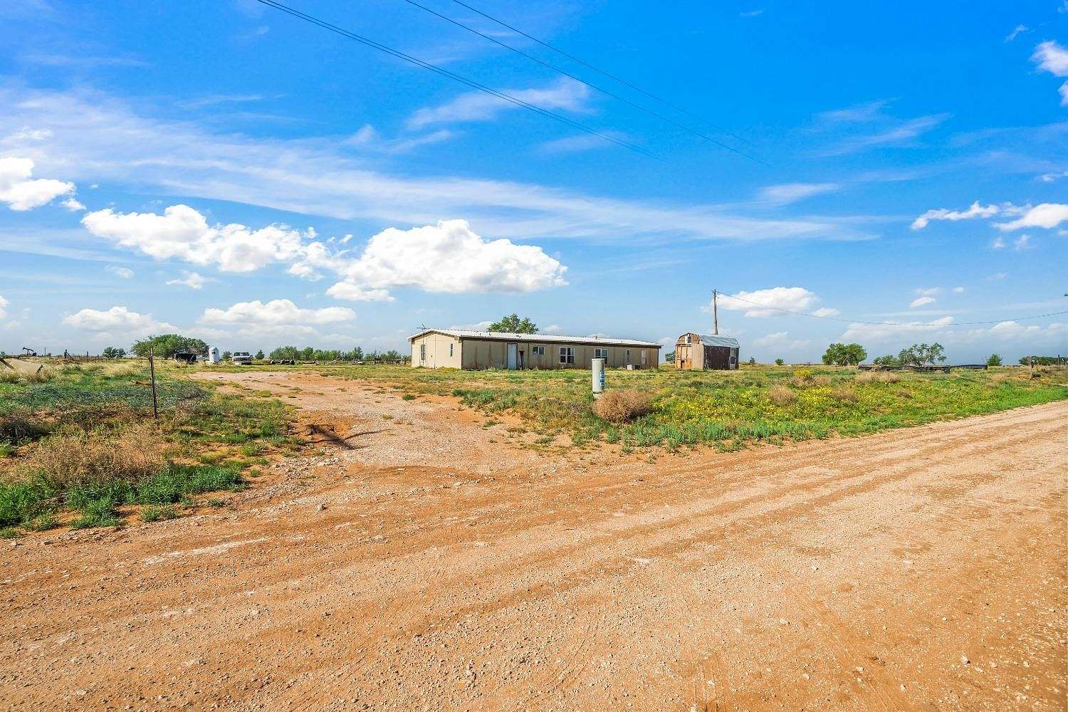 5 Acres of Residential Land with Home for Sale in Littlefield, Texas