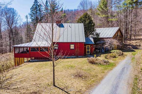 90 Acres of Recreational Land with Home for Sale in Corinth, Vermont