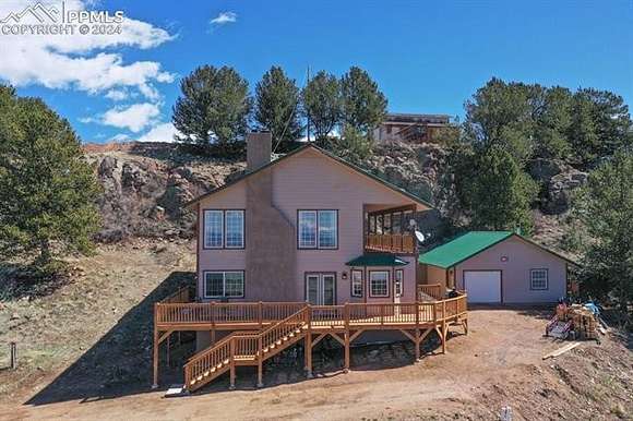 20 Acres of Land with Home for Sale in Cripple Creek, Colorado