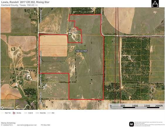 150 Acres of Agricultural Land for Sale in Rising Star, Texas - LandSearch