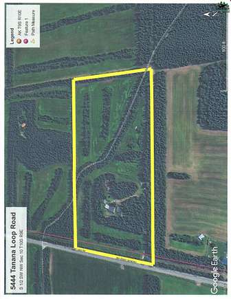 20 Acres of Land with Home for Sale in Delta Junction, Alaska