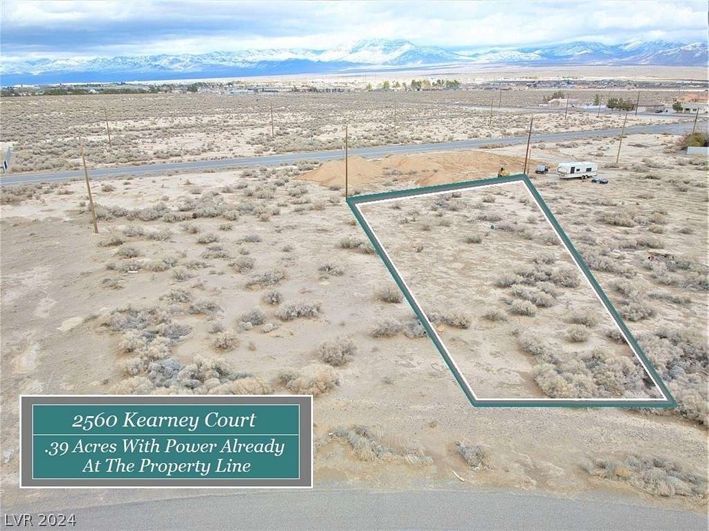 0.39 Acres of Land for Sale in Pahrump, Nevada