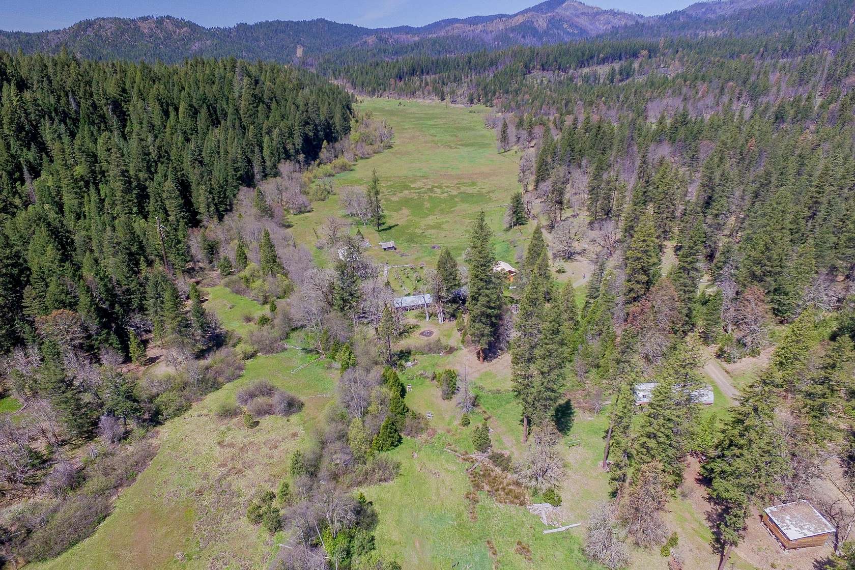 186 Acres of Land with Home for Sale in Big Bar, California