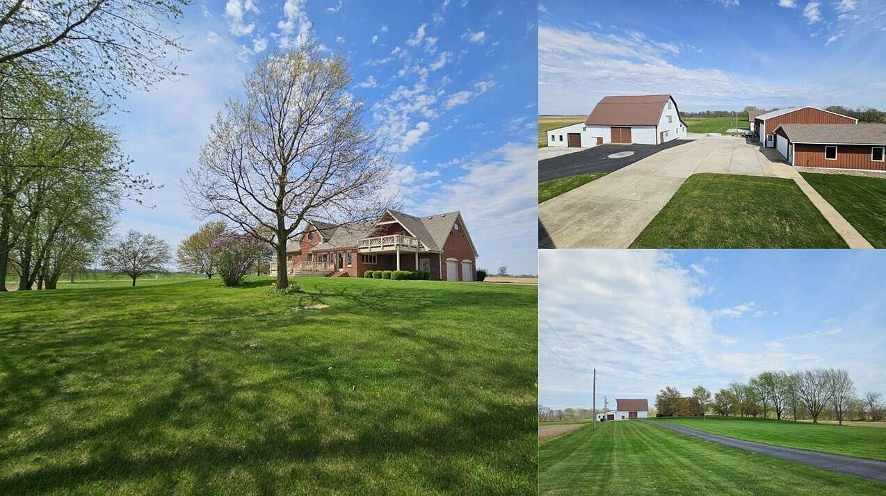 4 Acres of Land with Home for Sale in Jamestown, Indiana