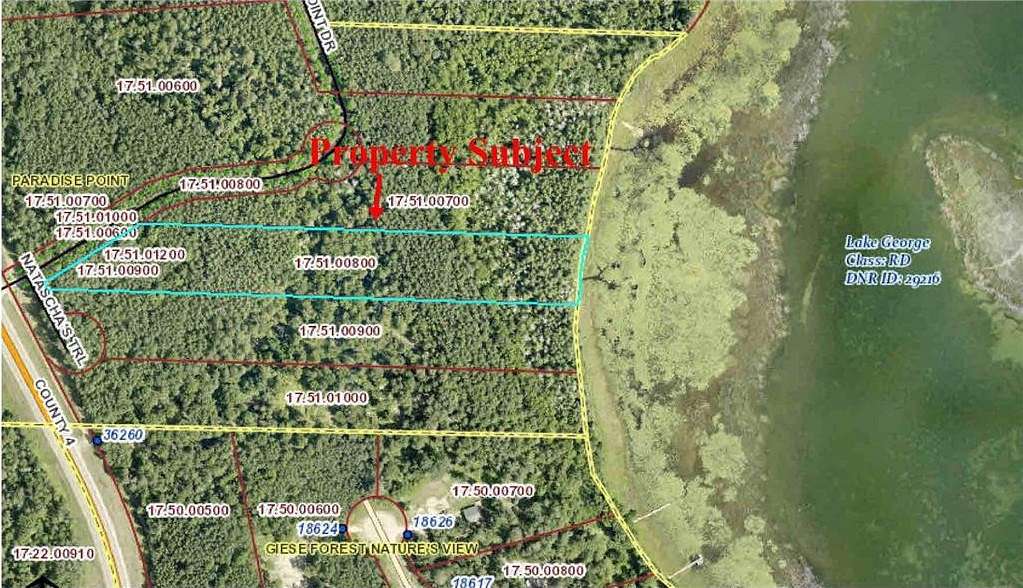 3.7 Acres of Residential Land for Sale in Lake George, Minnesota