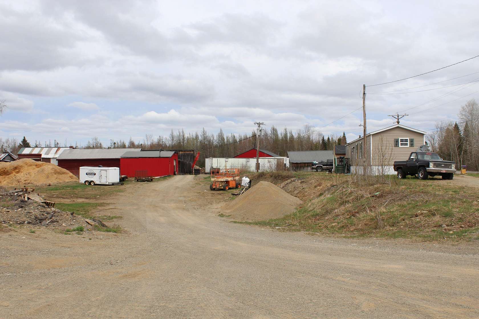 7.5 Acres of Improved Commercial Land for Sale in Crystal, Maine