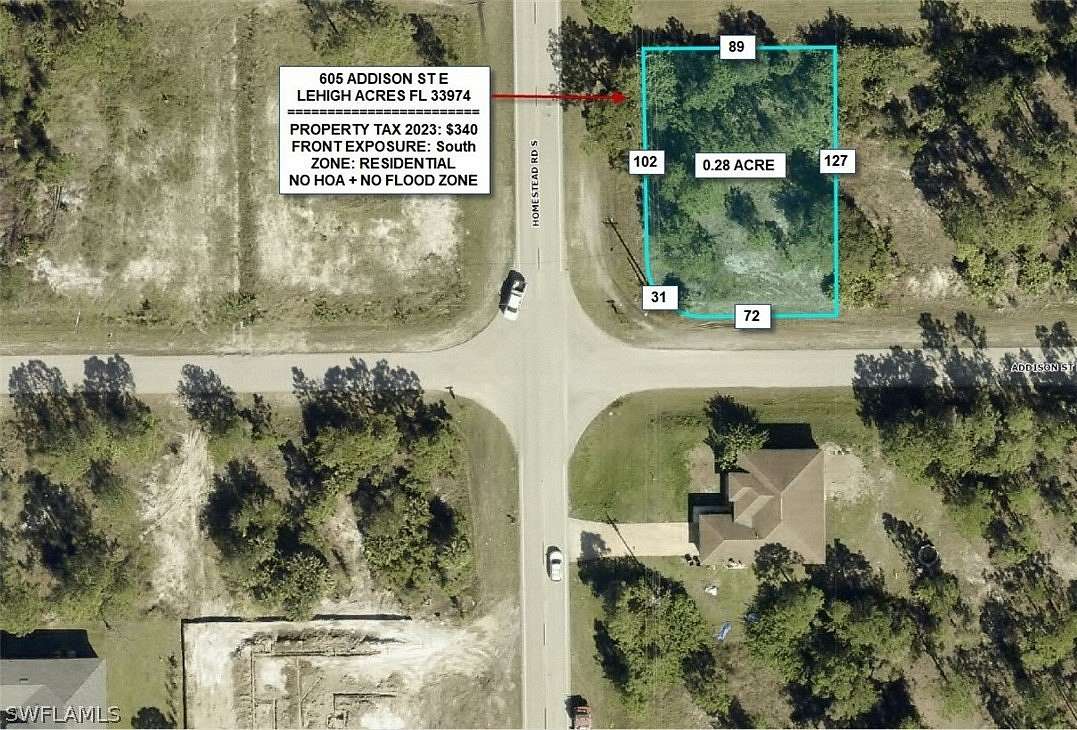 0.26 Acres of Land for Sale in Lehigh Acres, Florida