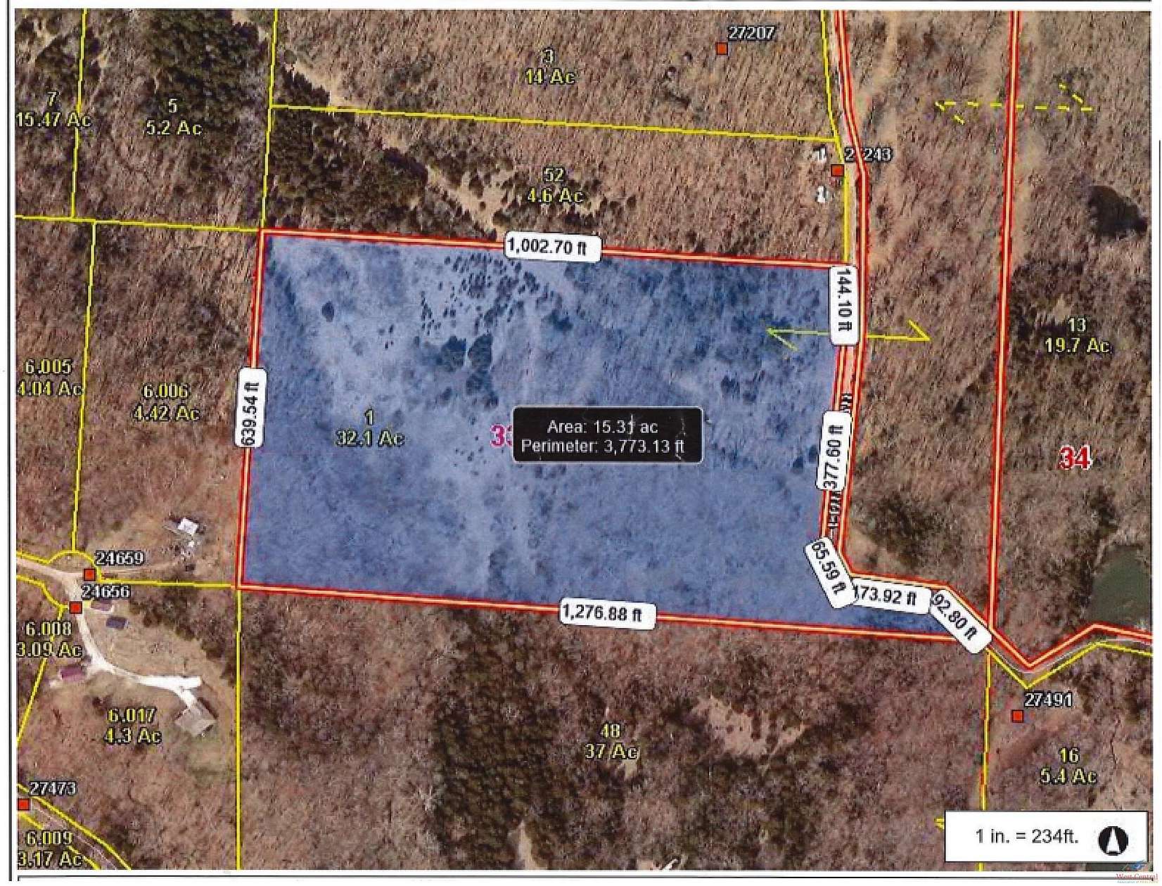 15 Acres of Land for Sale in Warsaw, Missouri