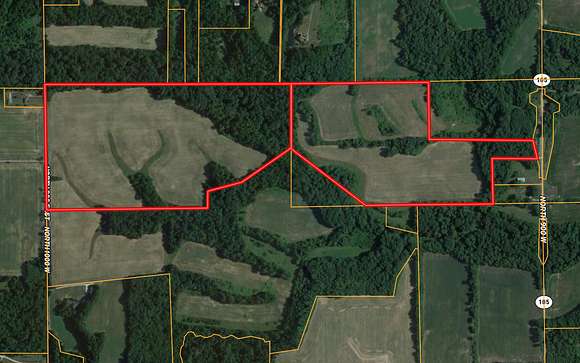 124 Acres of Recreational Land & Farm for Sale in Andrews, Indiana