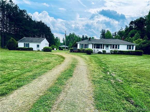 6.7 Acres of Residential Land with Home for Sale in Amelia Court House, Virginia