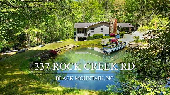 9.5 Acres of Residential Land with Home for Sale in Black Mountain, North Carolina