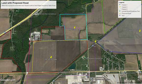 289 Acres of Land for Sale in Channahon, Illinois