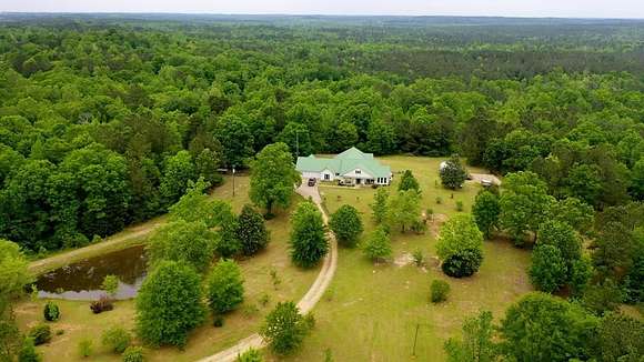 55 Acres of Recreational Land with Home for Sale in Elba, Alabama