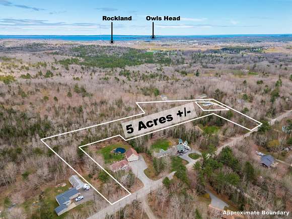 5 Acres of Residential Land for Sale in Thomaston, Maine