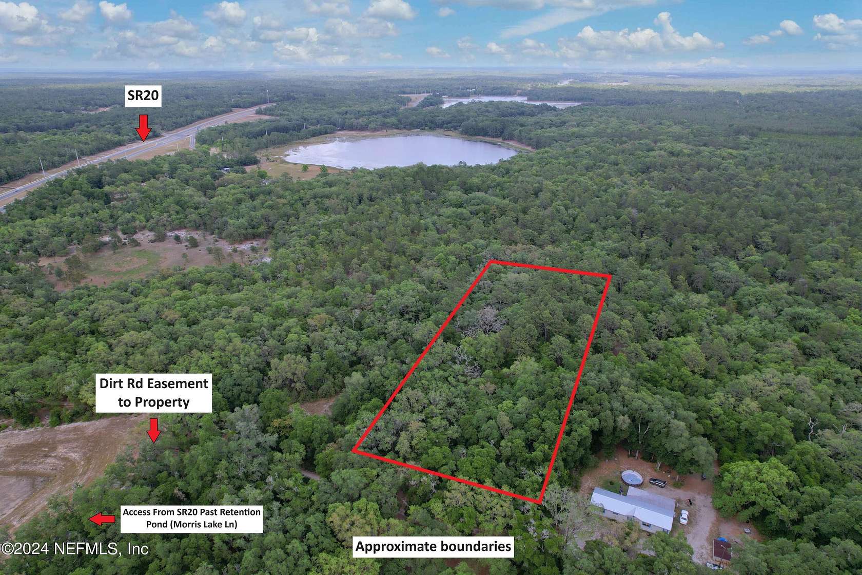 2.5 Acres of Land for Sale in Hawthorne, Florida