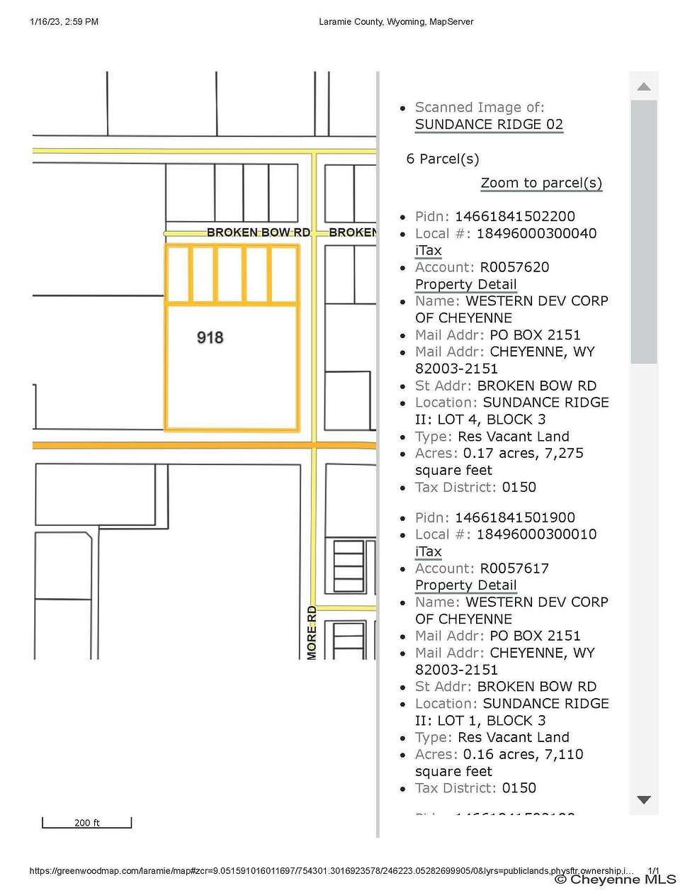 2.78 Acres of Commercial Land for Sale in Cheyenne, Wyoming