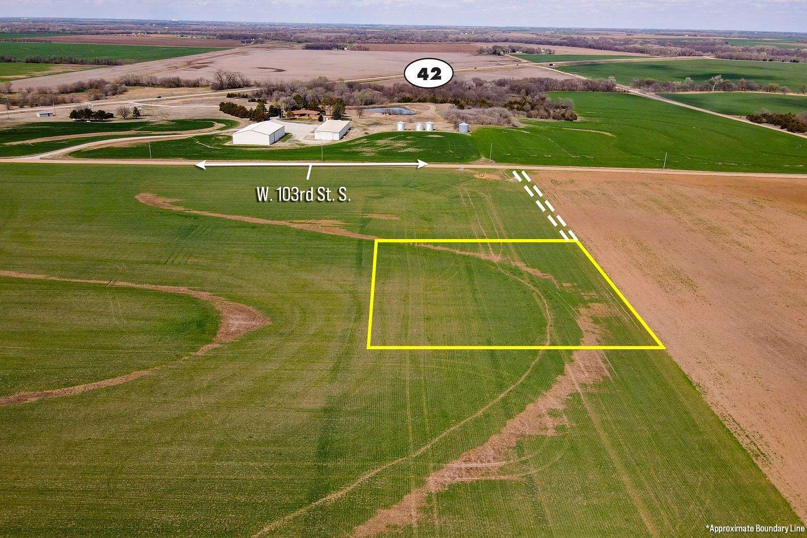 2 Acres of Land for Sale in Viola, Kansas