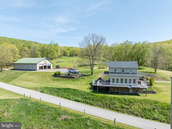 48.4 Acres of Land with Home for Sale in Schellsburg, Pennsylvania