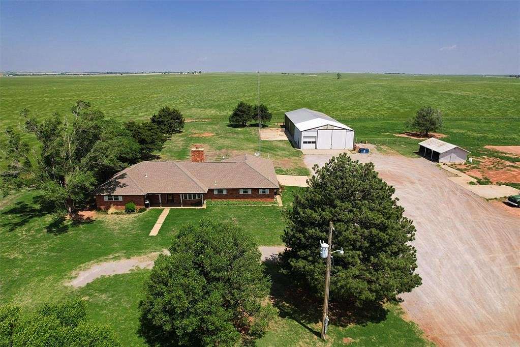 11.22 Acres of Land with Home for Sale in Bessie, Oklahoma