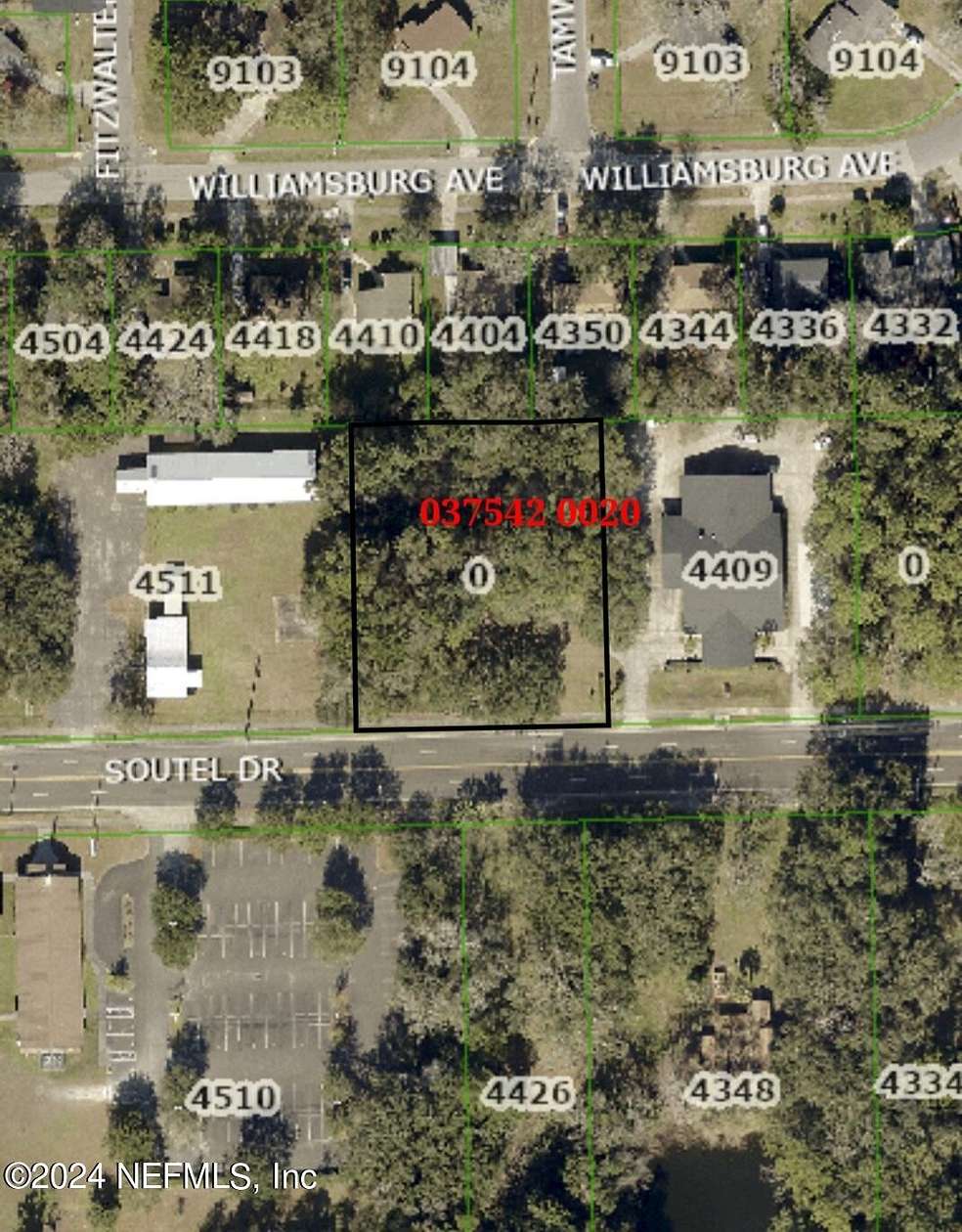 0.76 Acres of Commercial Land for Sale in Jacksonville, Florida