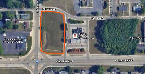1.5 Acres of Commercial Land for Sale in Rockford, Illinois