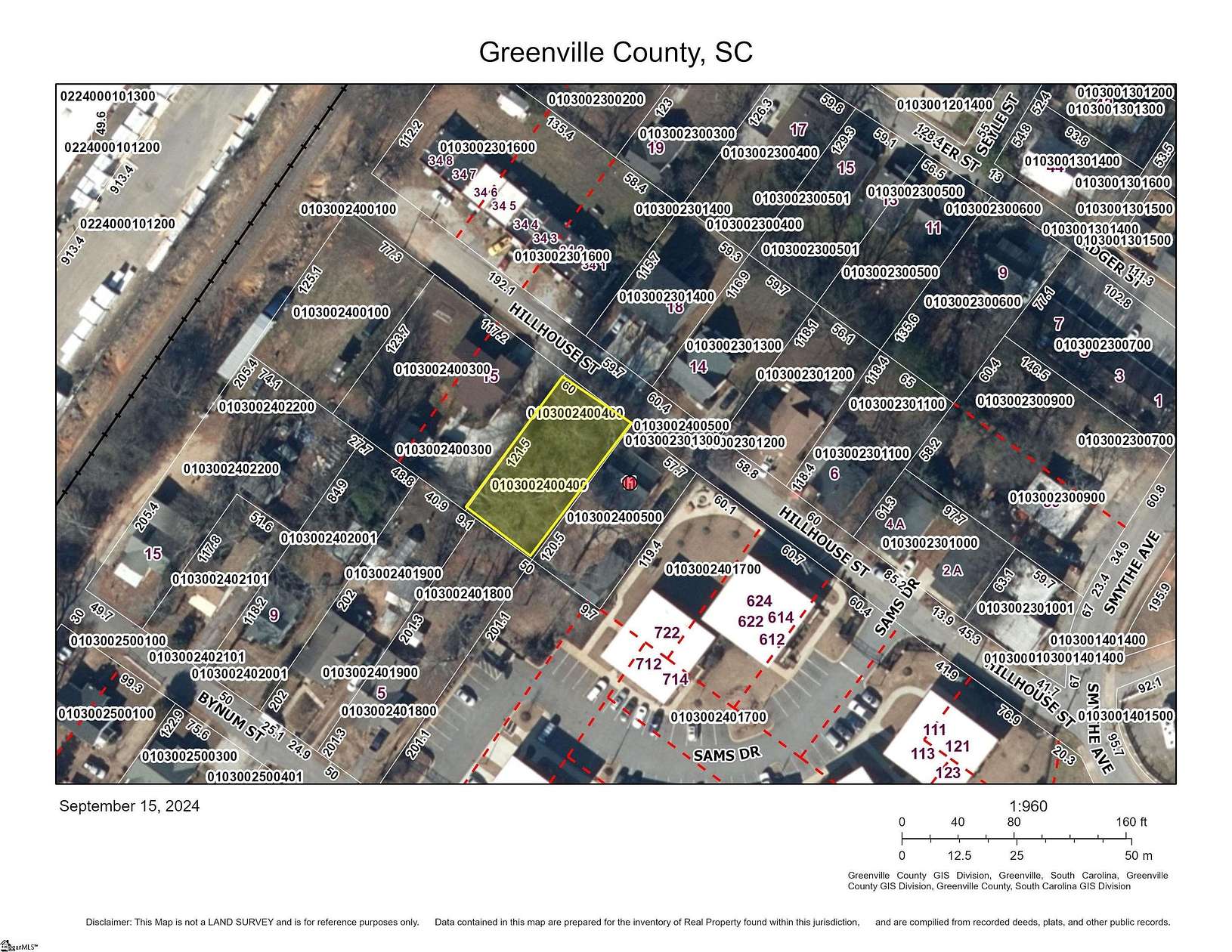 0.16 Acres of Residential Land for Sale in Greenville, South Carolina