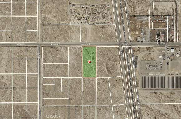 5.558 Acres of Land for Sale in Lancaster, California