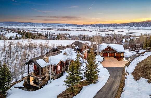 6.4 Acres of Residential Land with Home for Sale in Steamboat Springs, Colorado