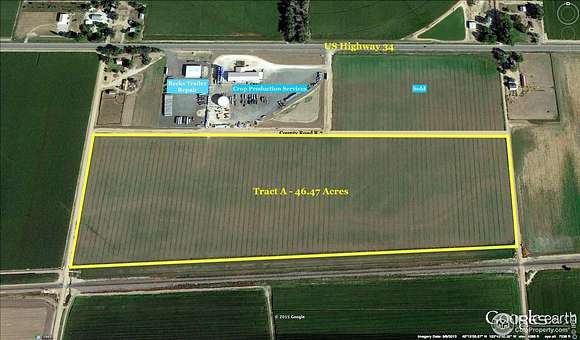 46.5 Acres of Commercial Land for Sale in Fort Morgan, Colorado