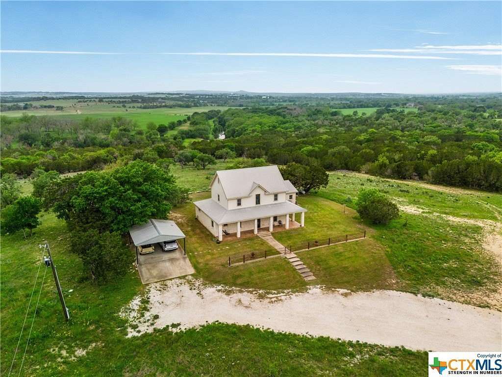 278 Acres of Agricultural Land with Home for Sale in Lometa, Texas