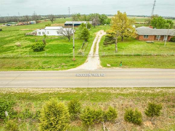 30 Acres of Land with Home for Sale in Meeker, Oklahoma