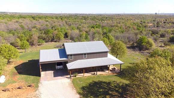 50.1 Acres of Land with Home for Sale in Graham, Texas