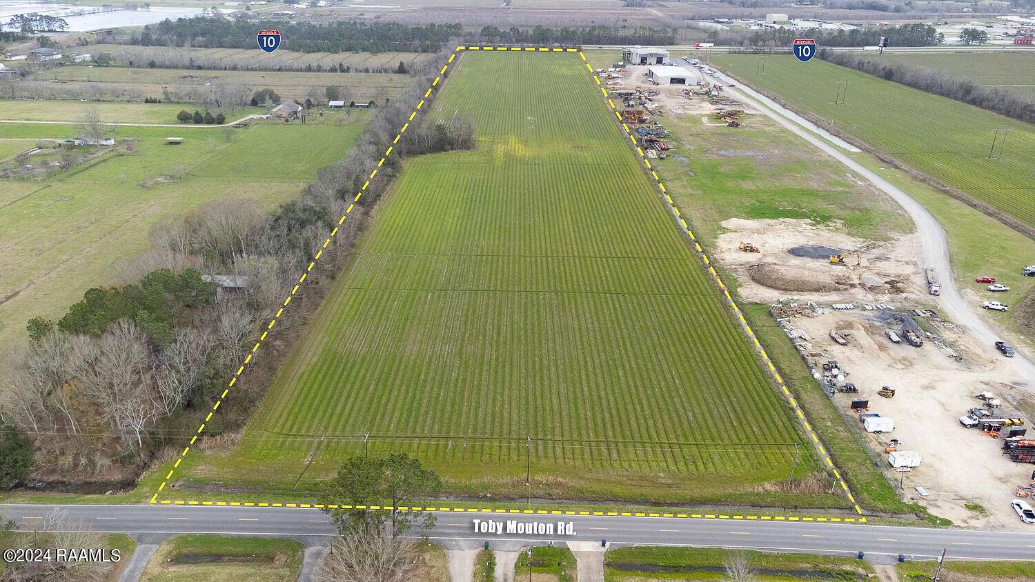 25.04 Acres of Land for Sale in Duson, Louisiana