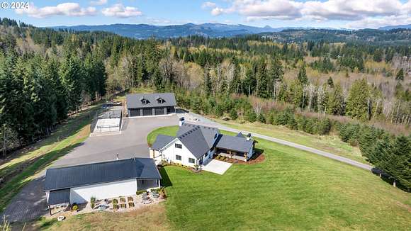 10 Acres of Residential Land with Home for Sale in Yacolt, Washington