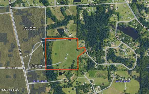 42.1 Acres of Agricultural Land for Sale in Pass Christian, Mississippi