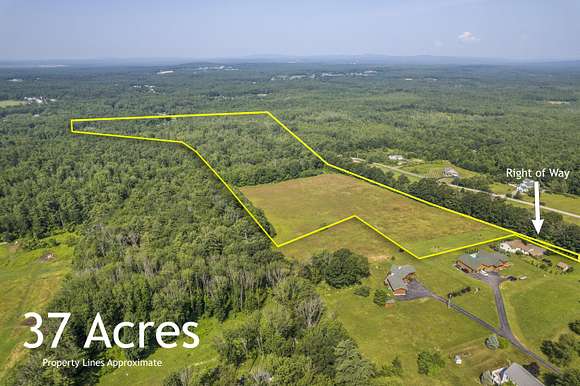 37.7 Acres of Recreational Land for Sale in Berwick, Maine