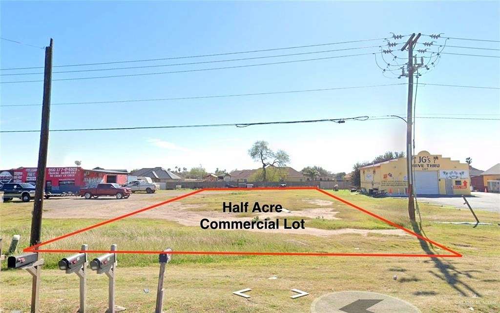 0.5 Acres of Commercial Land for Sale in Weslaco, Texas