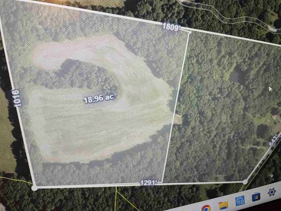 18.96 Acres of Land for Sale in Milan, Tennessee