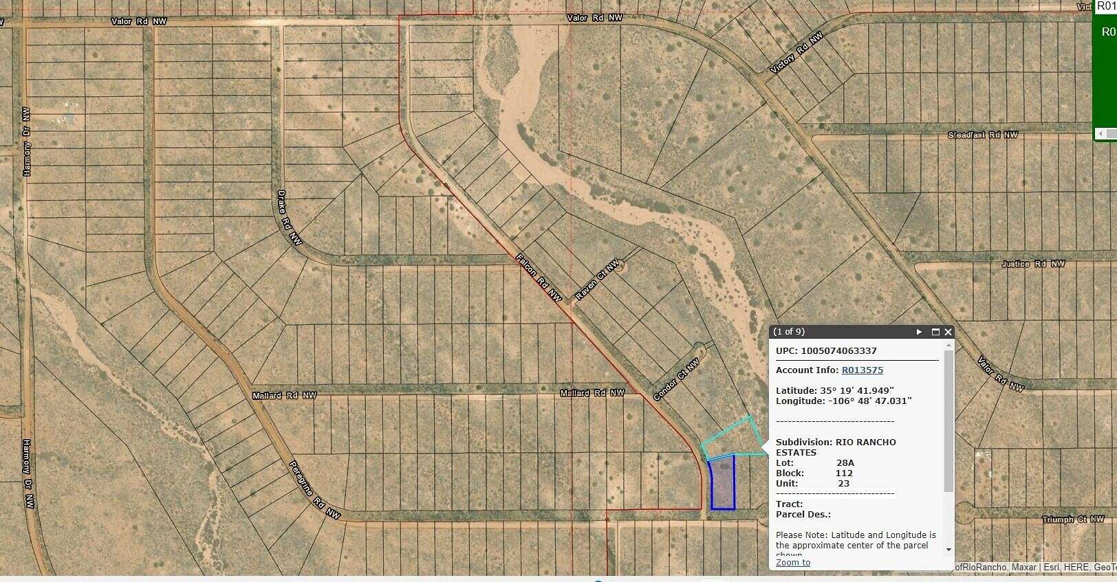 1.55 Acres of Land for Sale in Rio Rancho, New Mexico