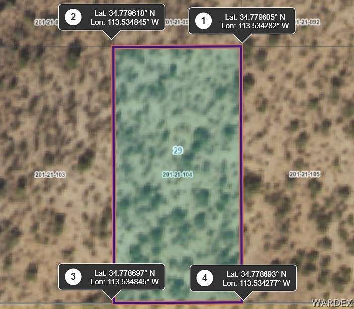 1.3 Acres of Land for Sale in Wikieup, Arizona