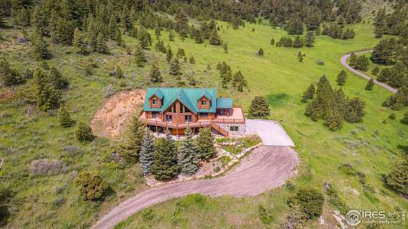 35.4 Acres of Recreational Land with Home for Sale in Loveland, Colorado