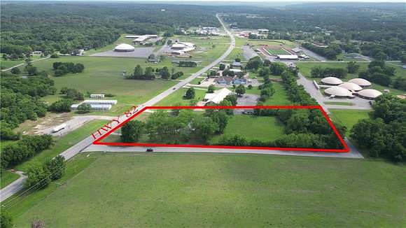 3.4 Acres of Commercial Land for Sale in Locust Grove, Oklahoma