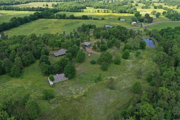 32 Acres of Land with Home for Sale in Waldron, Arkansas