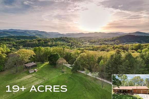 19.8 Acres of Land with Home for Sale in Franklin, North Carolina