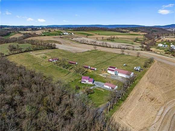 65 Acres of Agricultural Land with Home for Sale in Maiden Creek, Pennsylvania